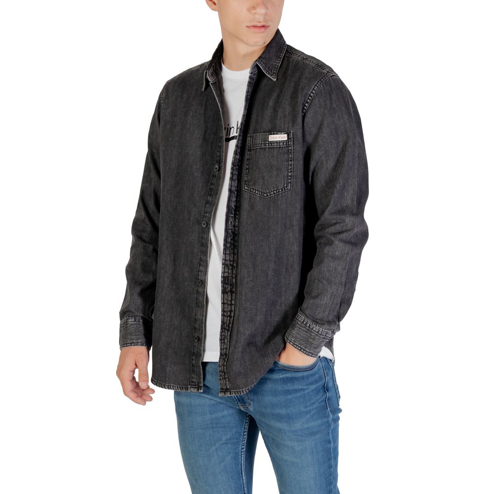 Calvin Klein Jeans Black Denim Shirt