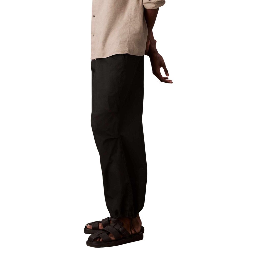 Calvin Klein Jeans Black Cotton Joggers (Workout Pants)