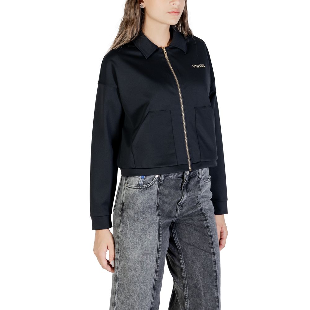 Guess Active Black Polyamide Sweatshirt
