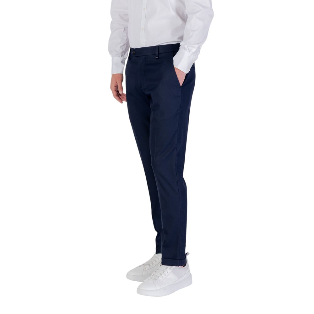 Antony Morato Blue Polyester Skinny Pants