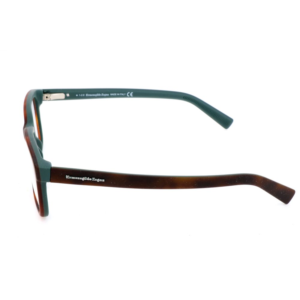 Ermenegildo Zegna Brown Acetate Glasses (Frames)
