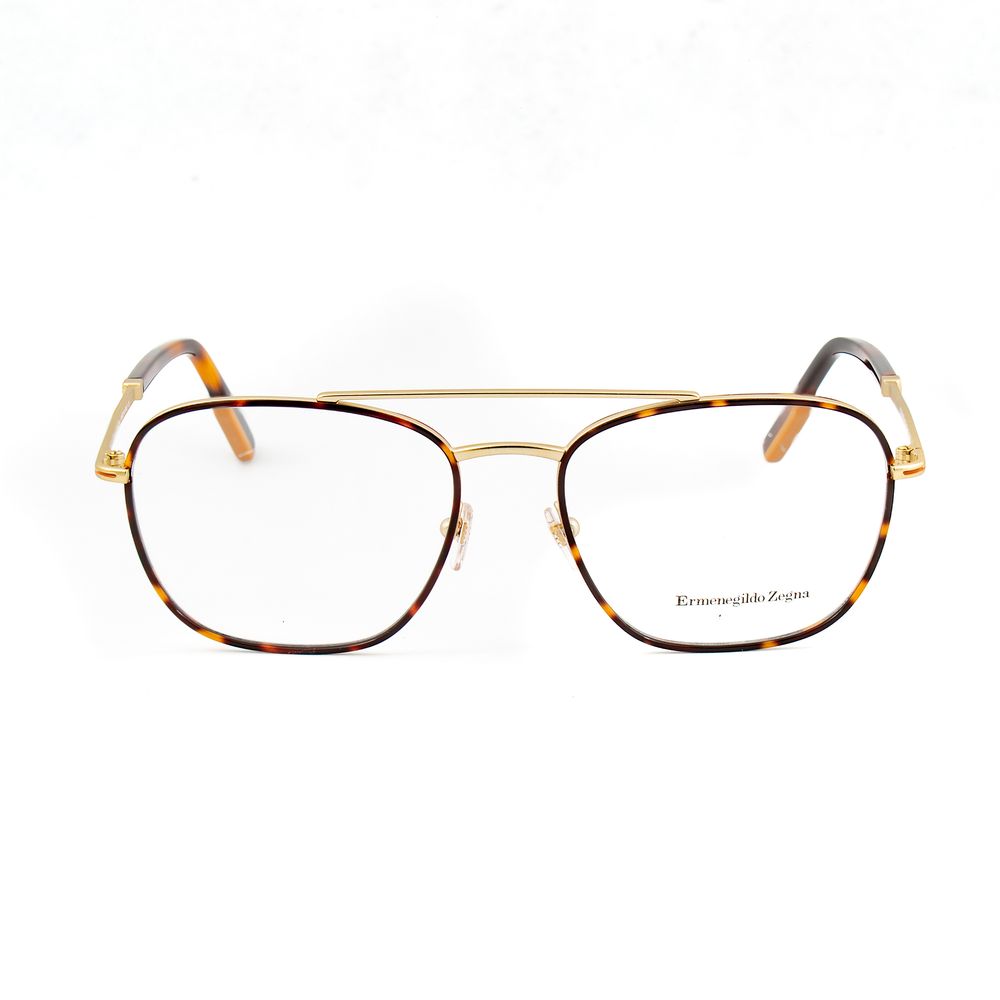Ermenegildo Zegna Gold Metal Glasses (Frames)