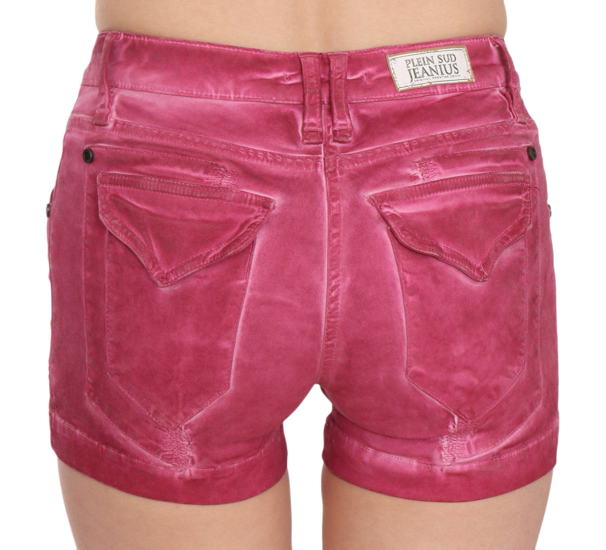 Short en jean délavé rose chic PLEIN SUD