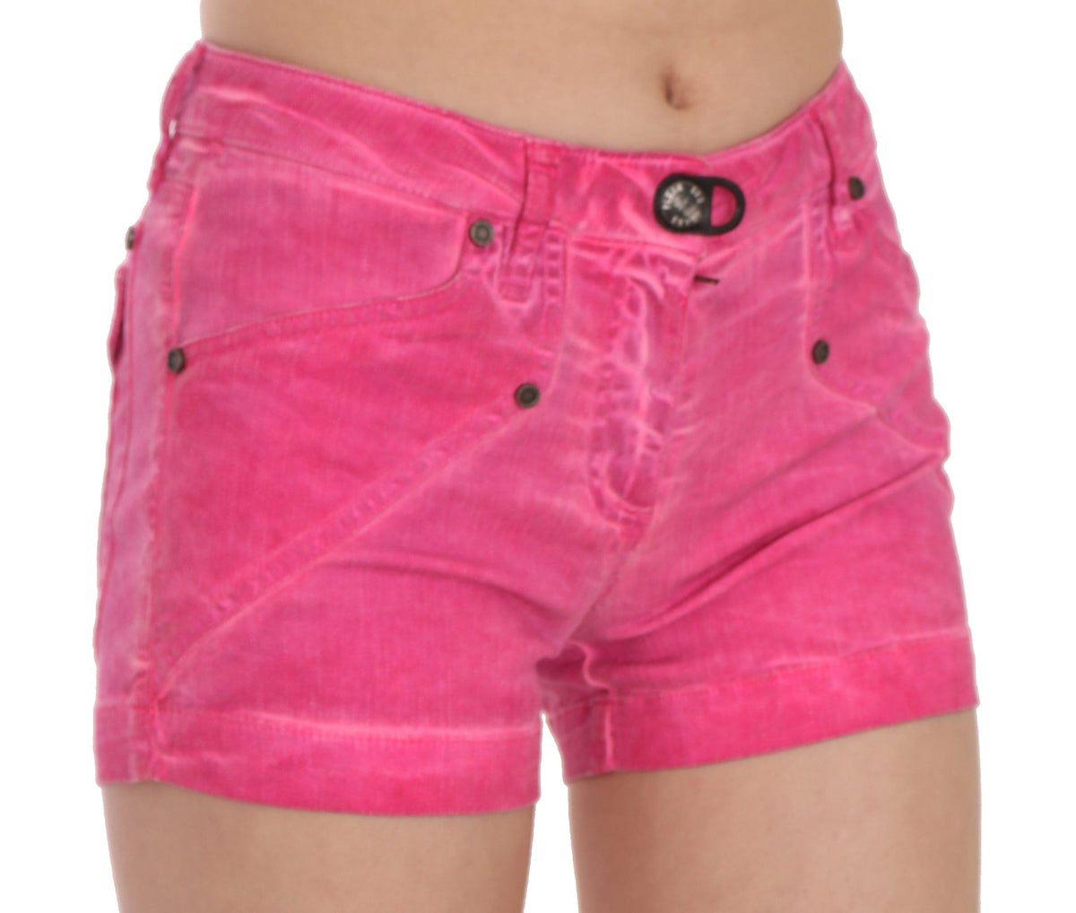 Mini short taille mi-haute rose chic PLEIN SUD