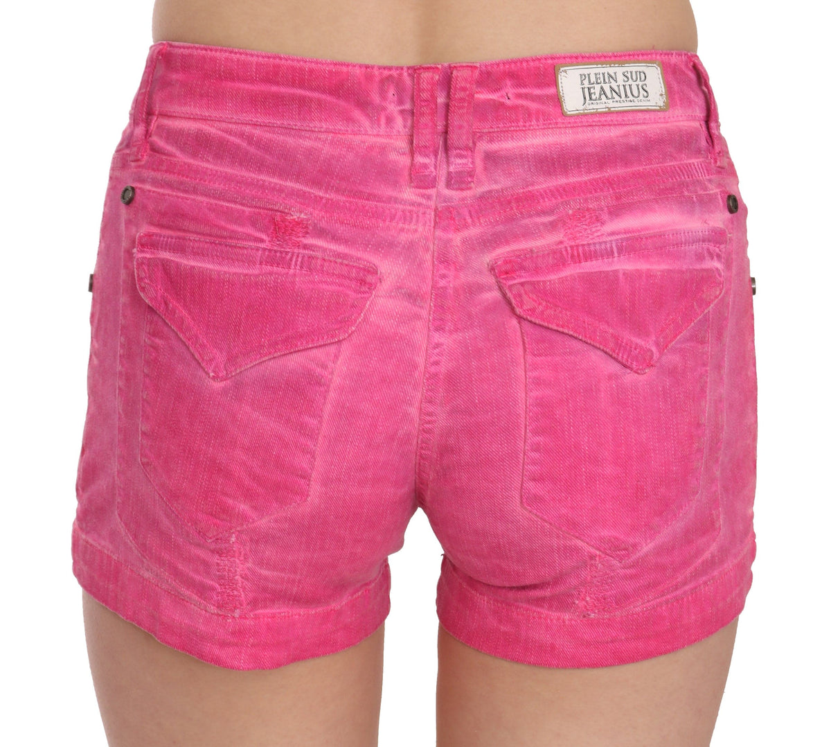 Mini short taille mi-haute rose chic PLEIN SUD