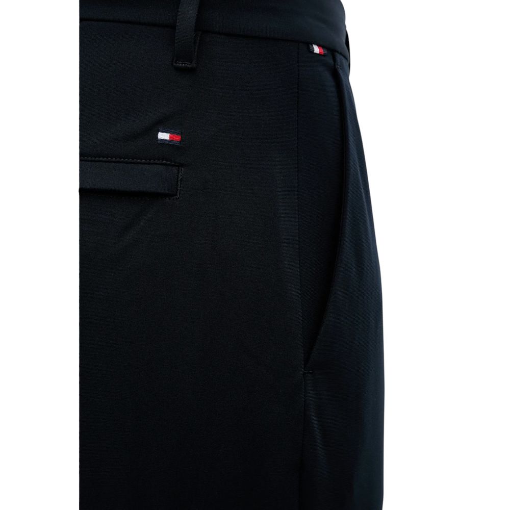 Tommy Hilfiger Blue Polyester Casual Pants