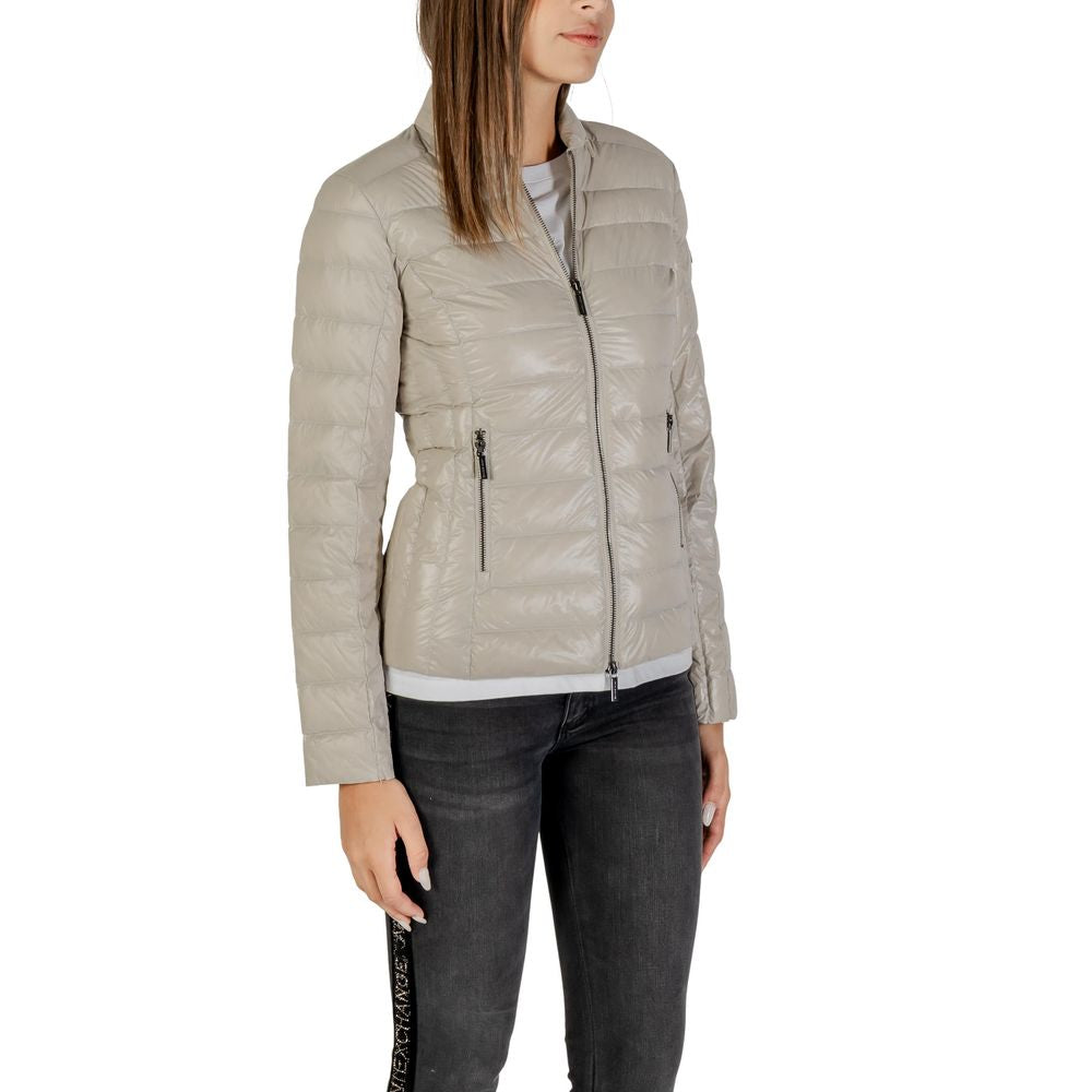 Armani Exchange Beige Polyamide Coat