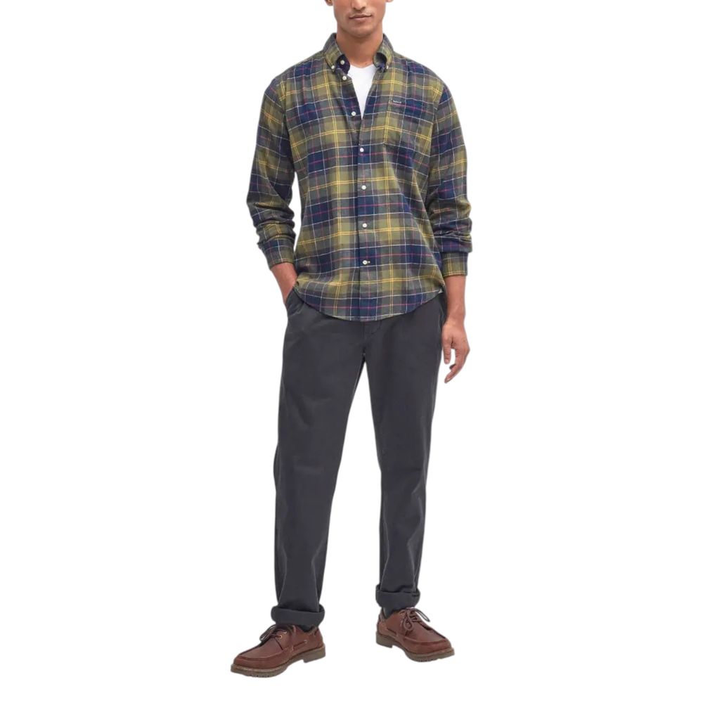 Barbour Bicolor Cotton Dress Shirt