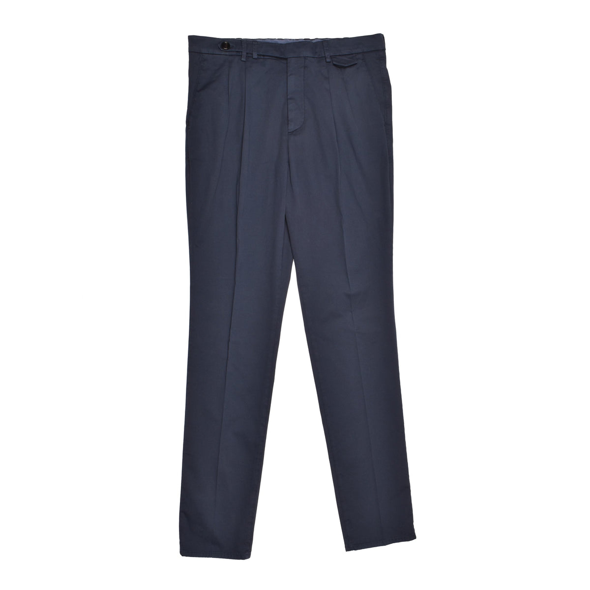 Brunello Cucinelli Blue Cotton Pants