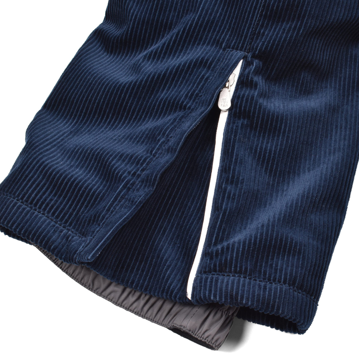 Brunello Cucinelli Navy Blue Cotton Joggers (Workout Pants)