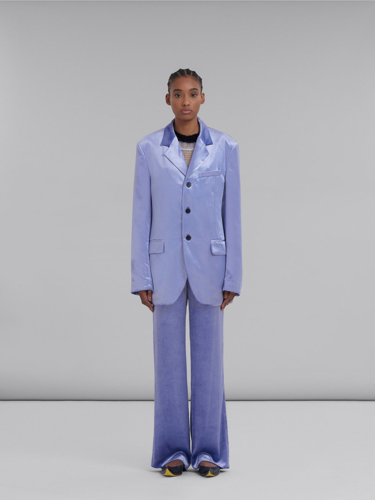 Marni Purple Fibres Jacket