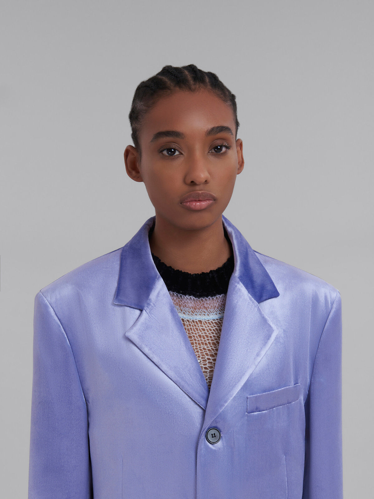 Marni Purple Fibres Jacket