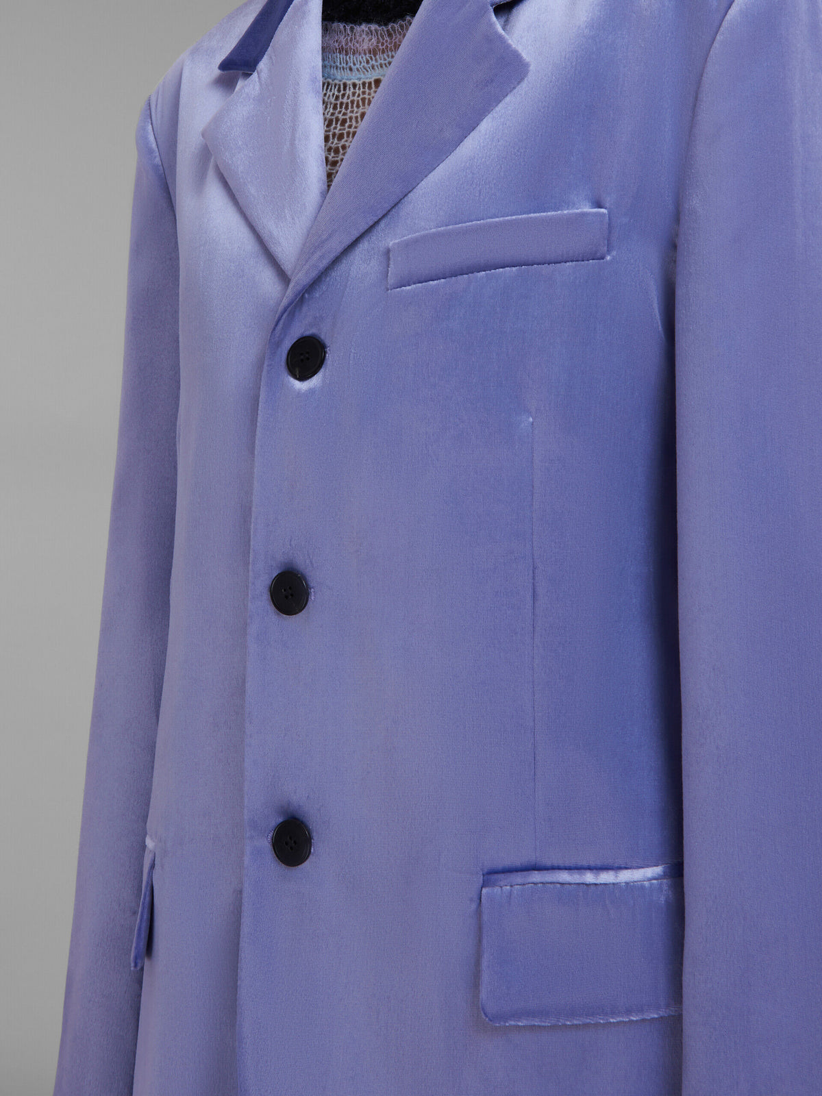 Marni Purple Fibres Jacket