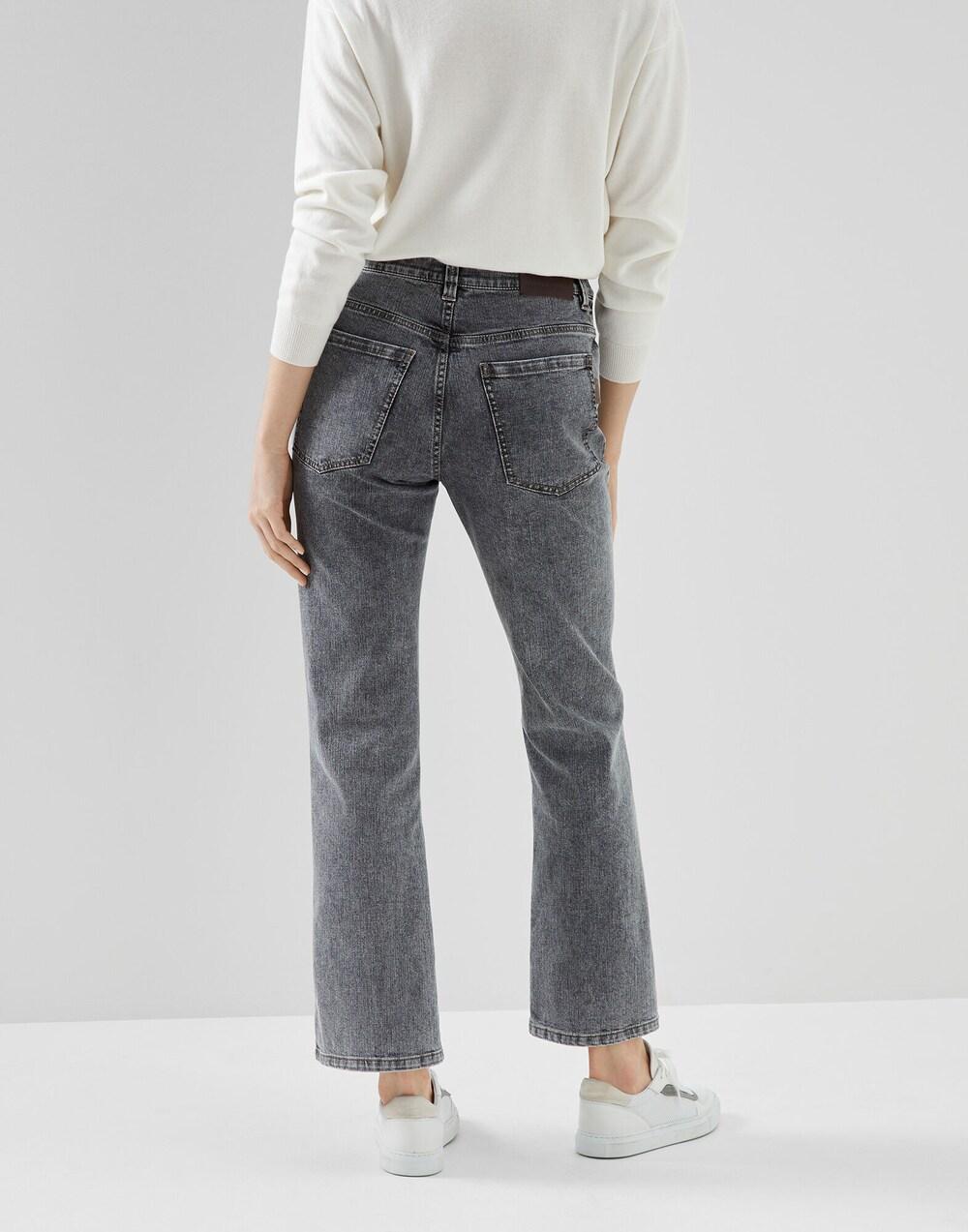 Brunello Cucinelli Multicolor Cotton Straight-Leg Jeans
