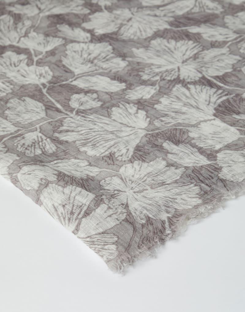 Brunello Cucinelli Bicolor Linen Scarf