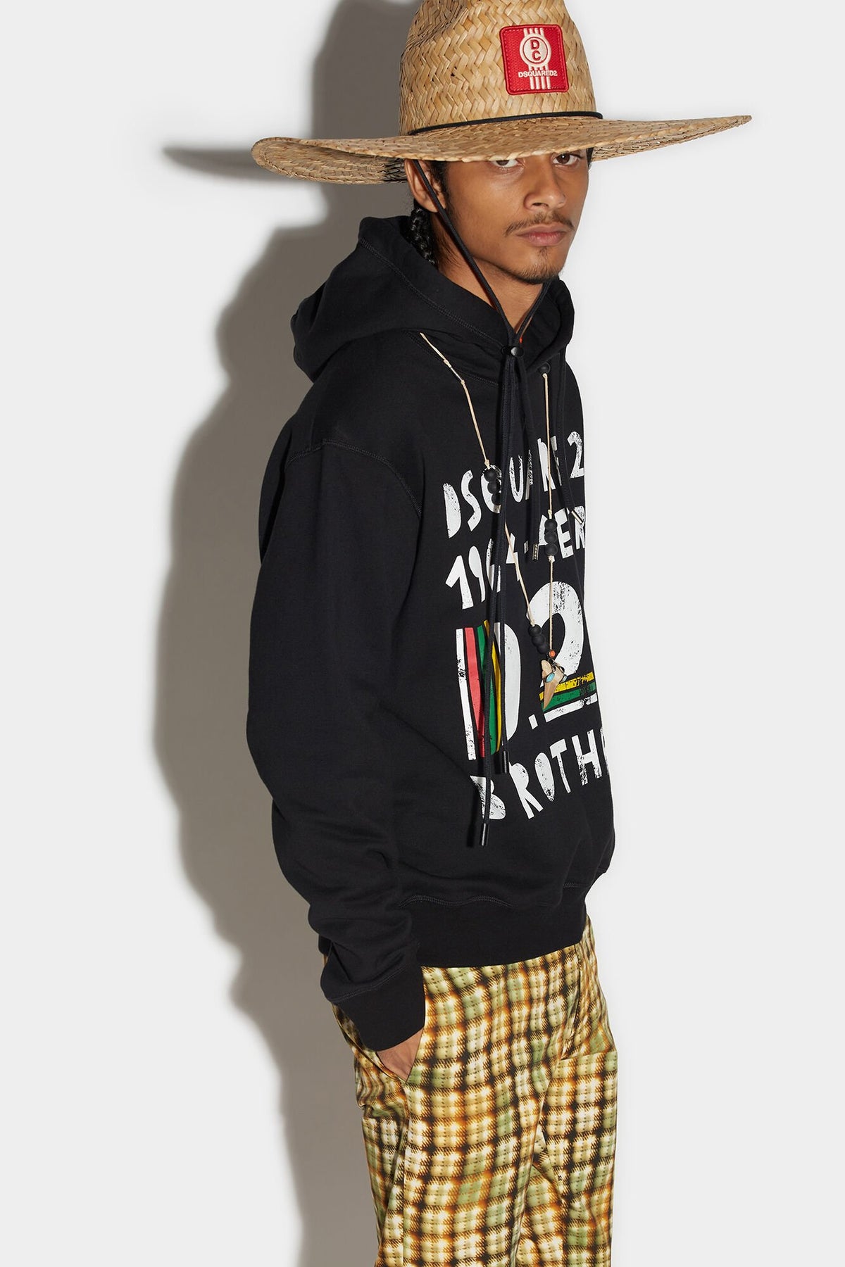 Dsquared² Black Fibres Sweatshirt