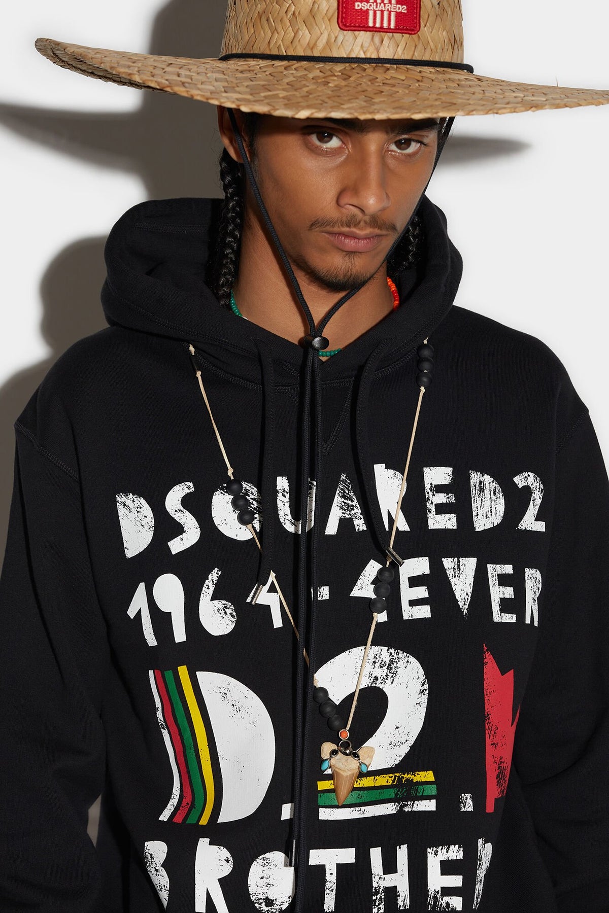 Dsquared² Black Fibres Sweatshirt