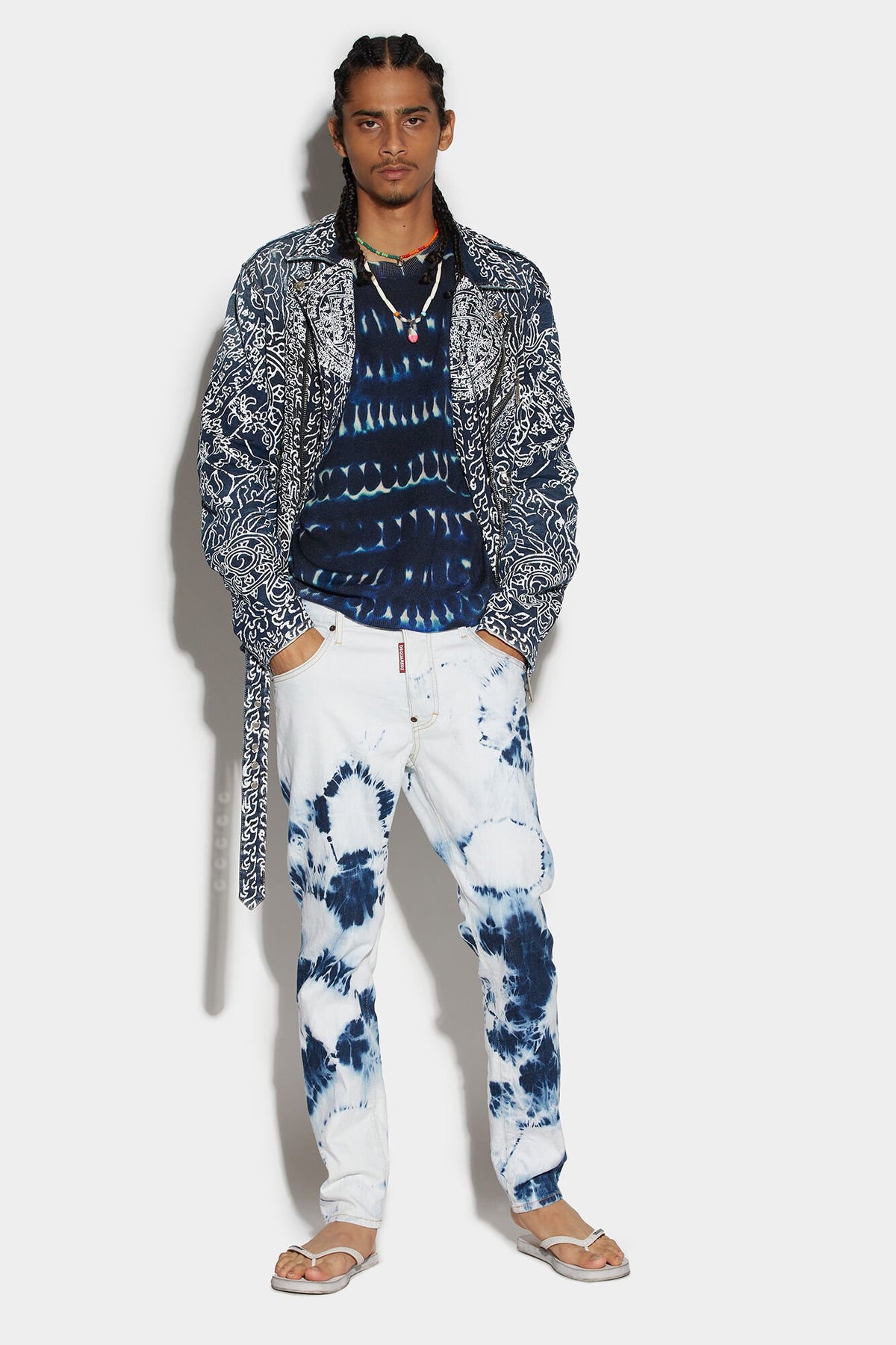 Dsquared² Blue Fibres Jeans Denim
