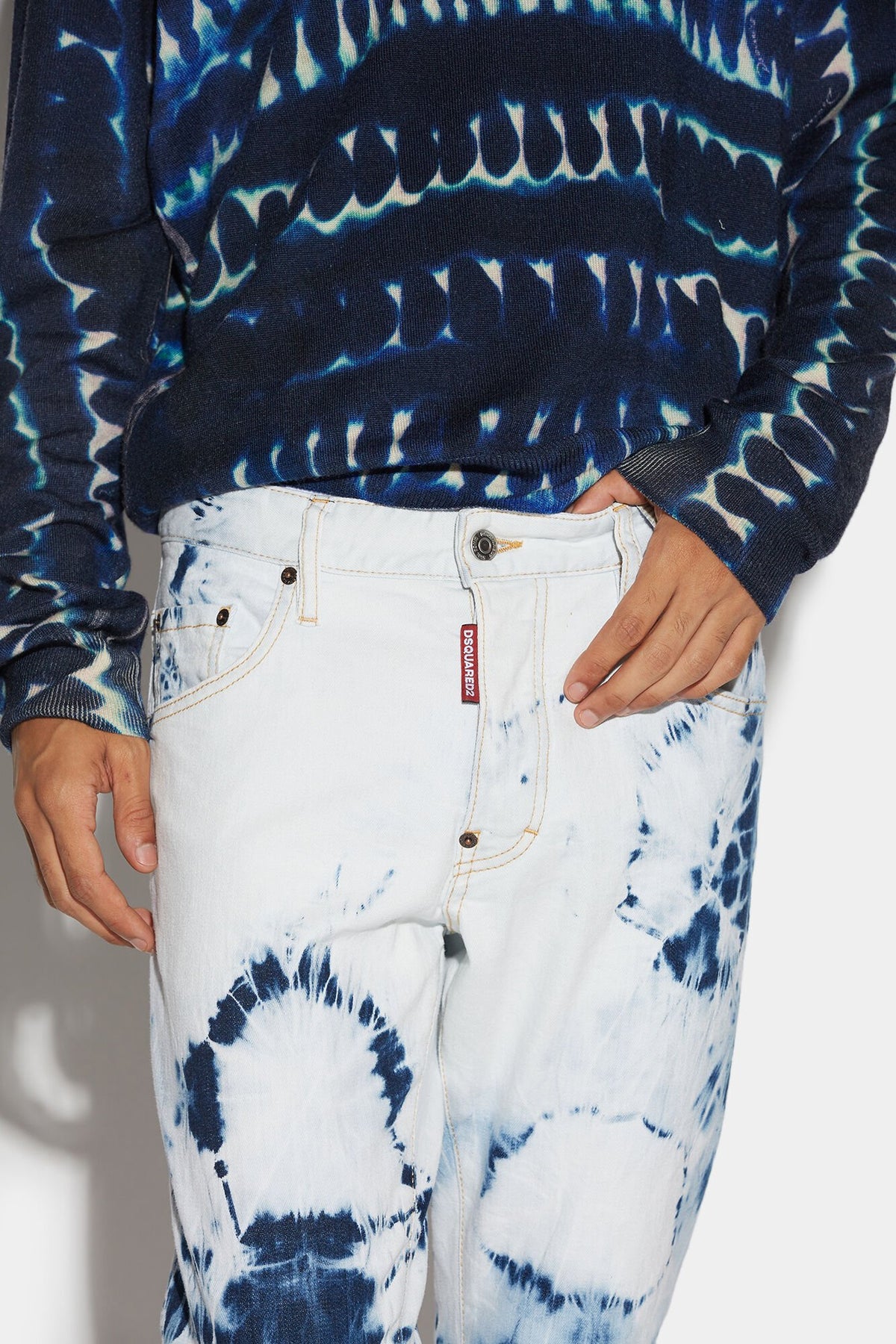 Dsquared² Blue Fibres Jeans Denim