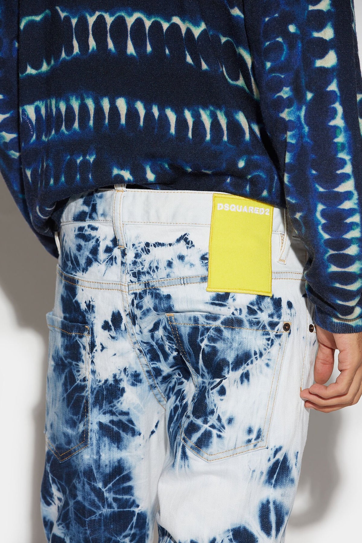 Dsquared² Blue Fibres Jeans Denim