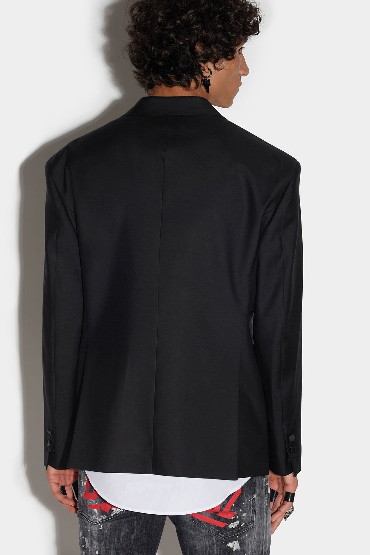 Dsquared² Black Fibres Blazer