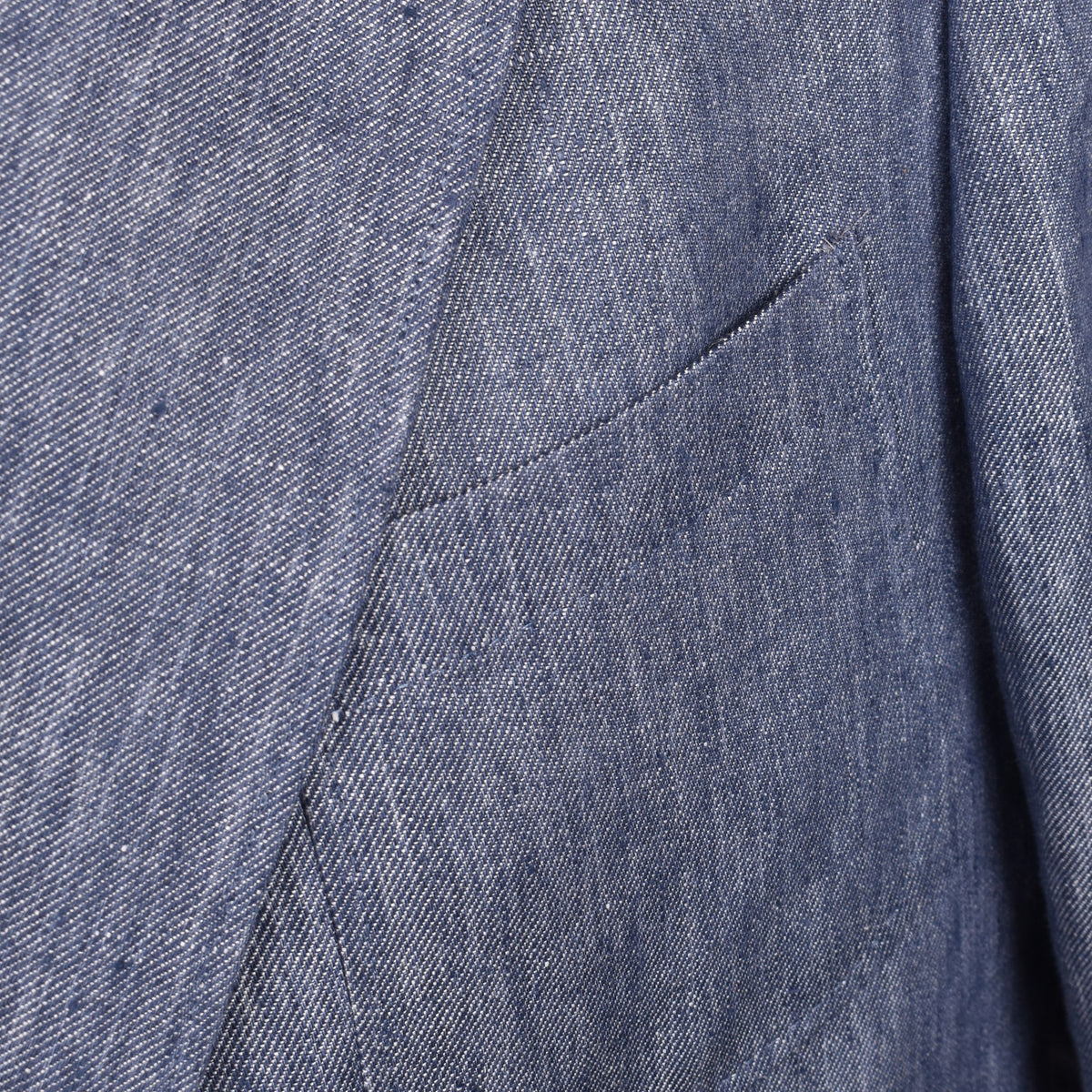 Brunello Cucinelli Blue Linen Blazer