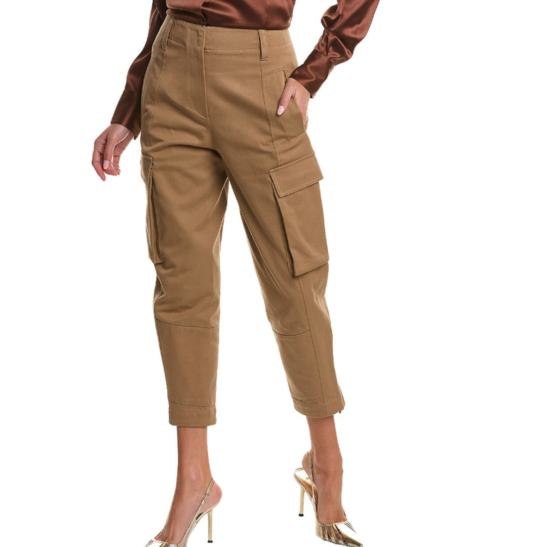 Brunello Cucinelli Brown Cotton Cargo Pants