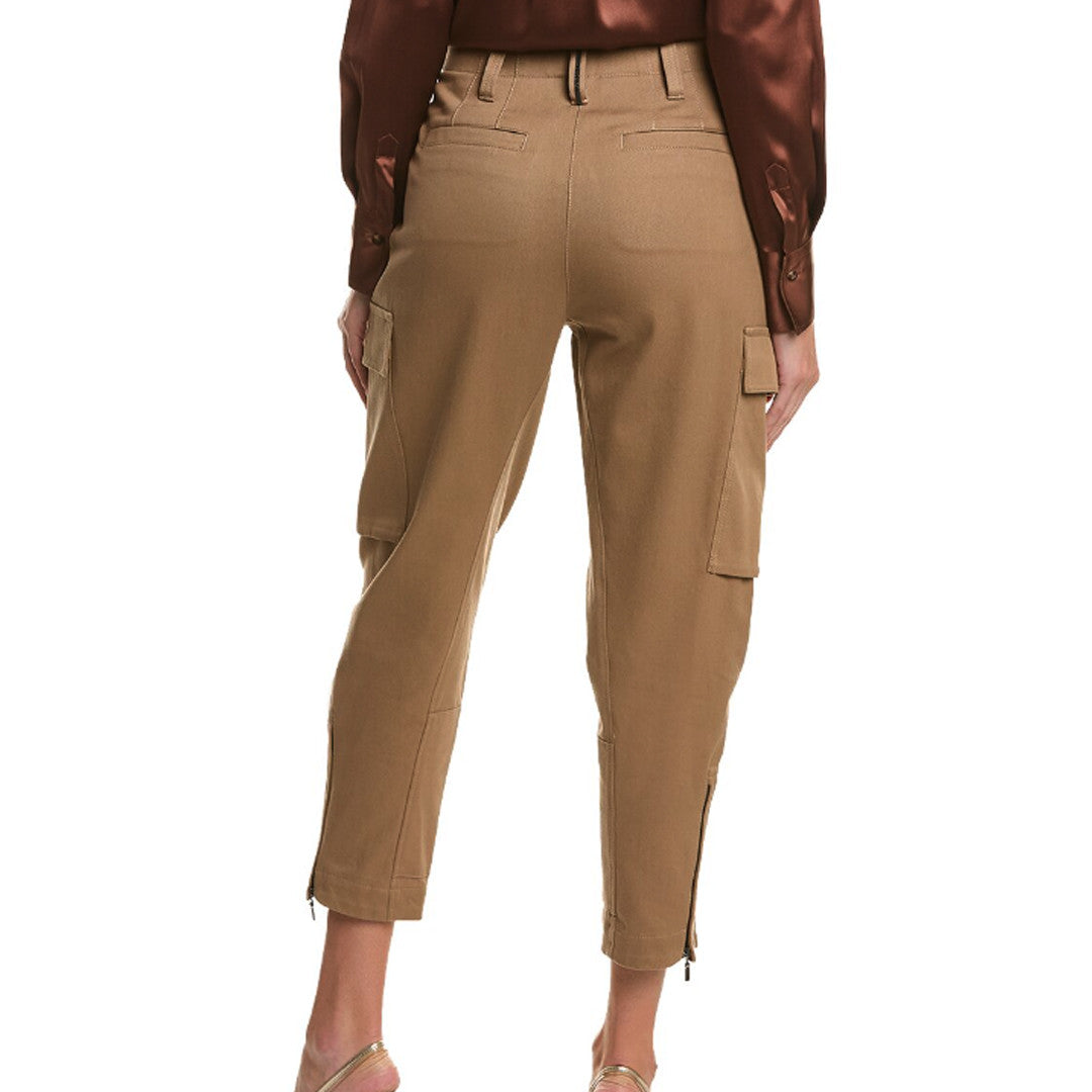 Brunello Cucinelli Brown Cotton Cargo Pants