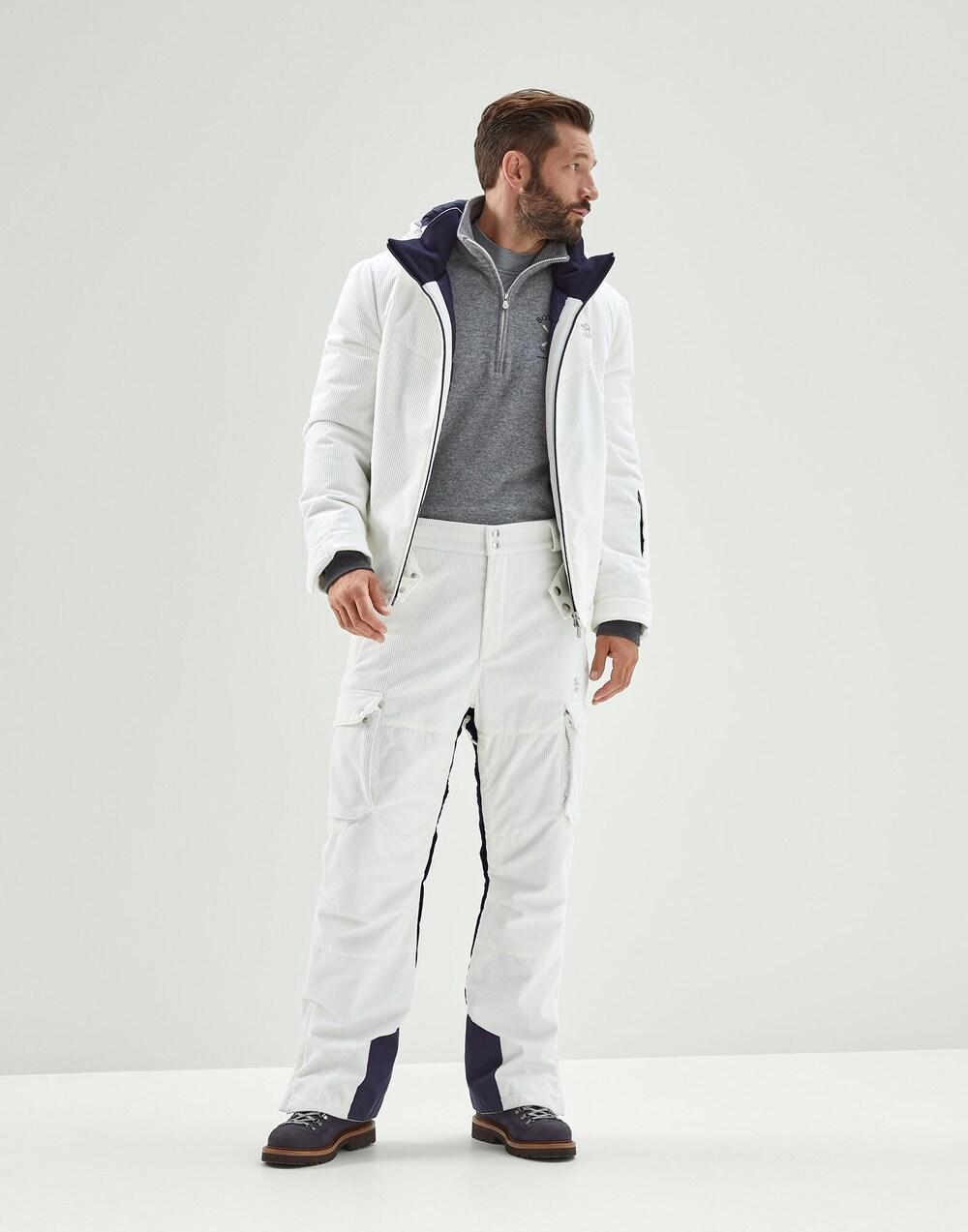 Brunello Cucinelli Bicolor Cotton Joggers (Workout Pants)