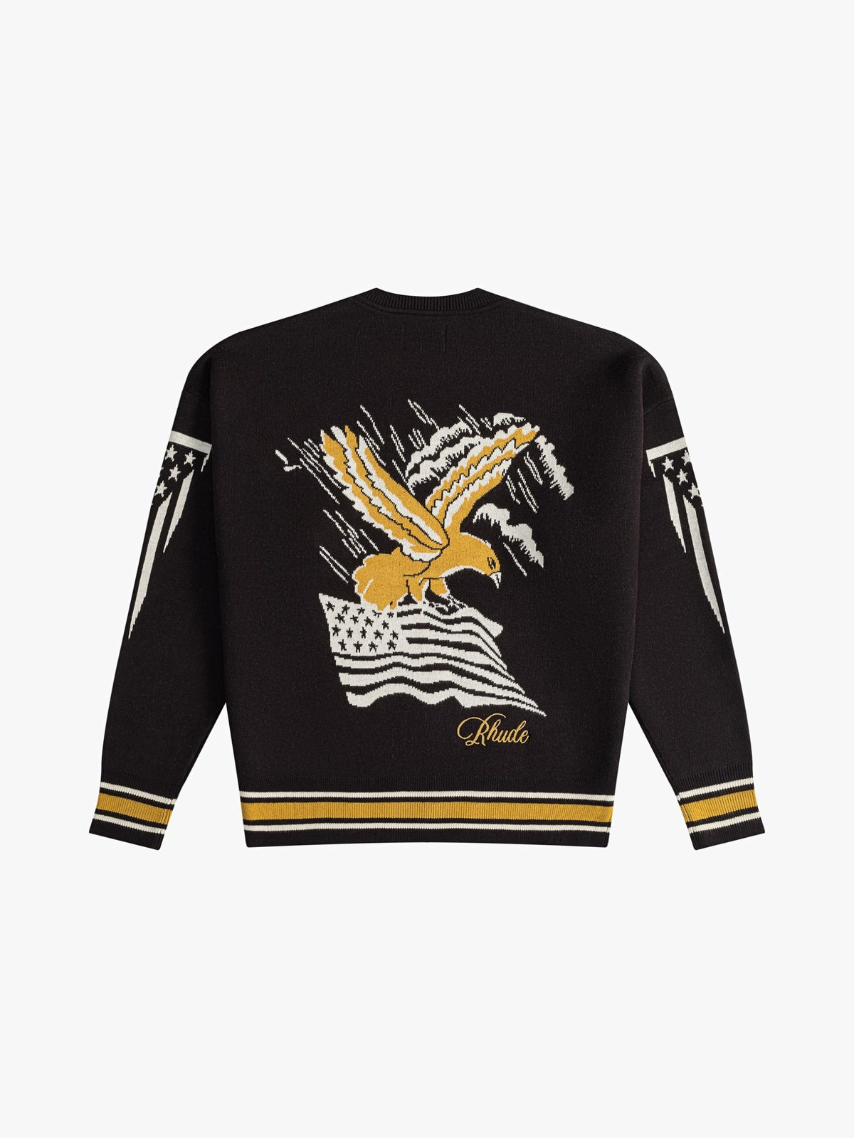 Rhude Black Cashmere Sweater