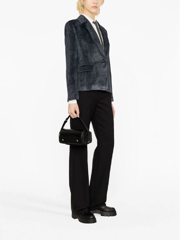 Brunello Cucinelli Blue Viscose Jacket