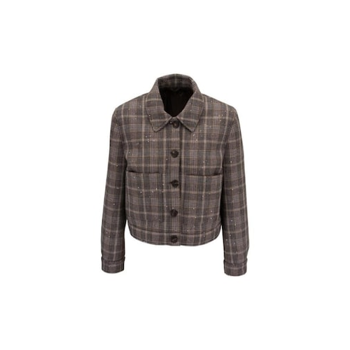 Brunello Cucinelli Beige Wool Coat