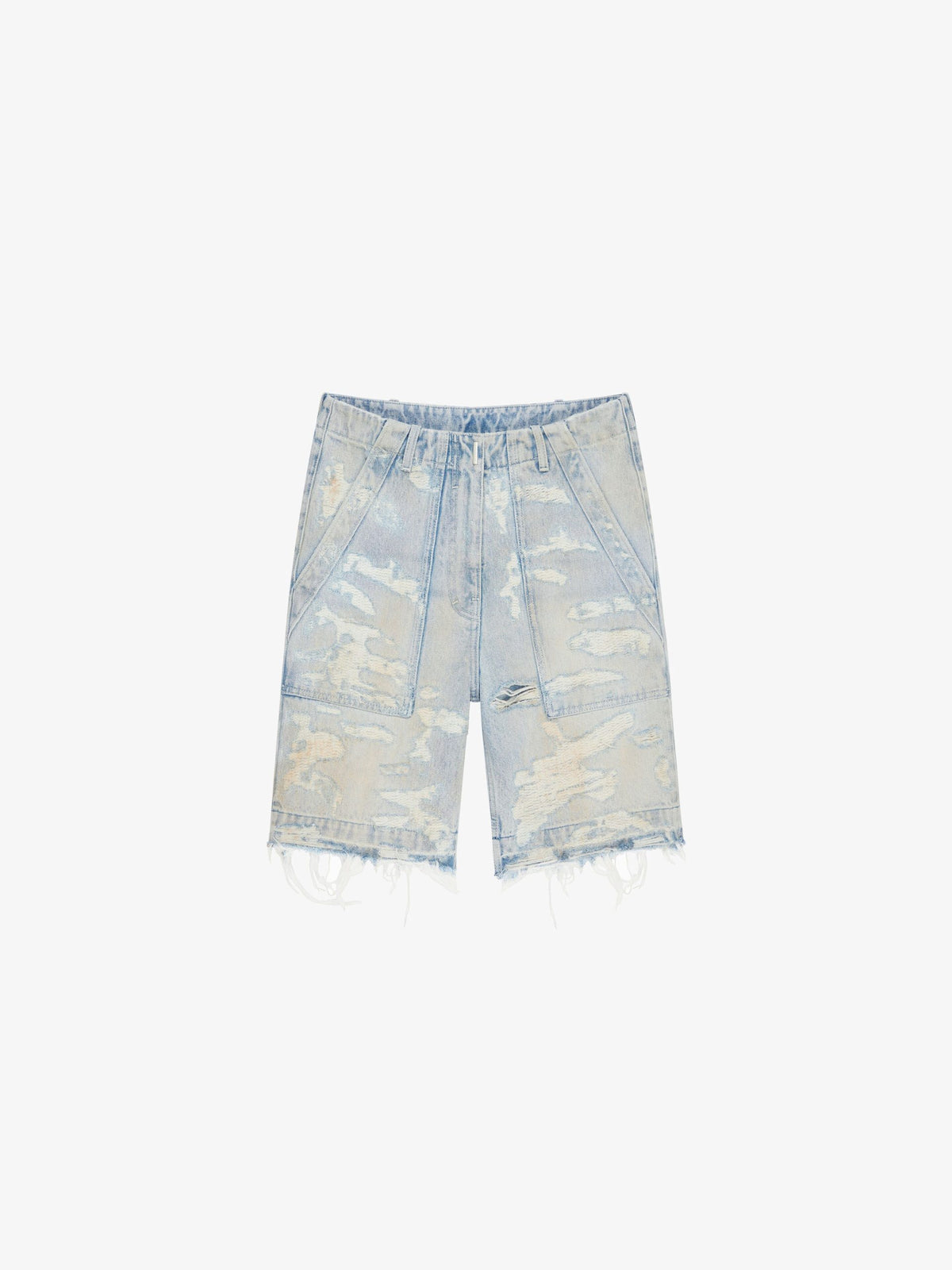 Givenchy Blue Denim Shorts