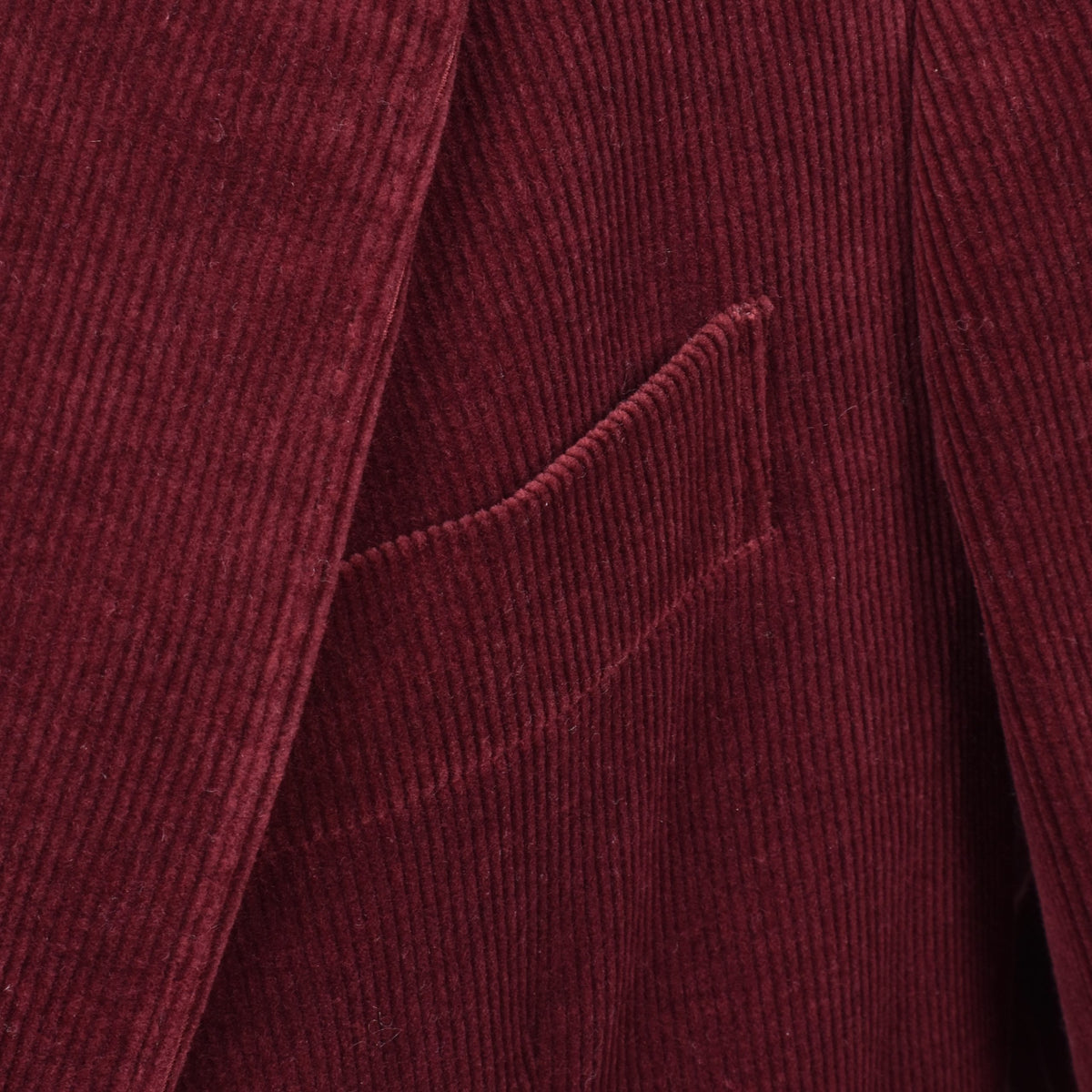 Brunello Cucinelli Burgundy Cotton Blazer