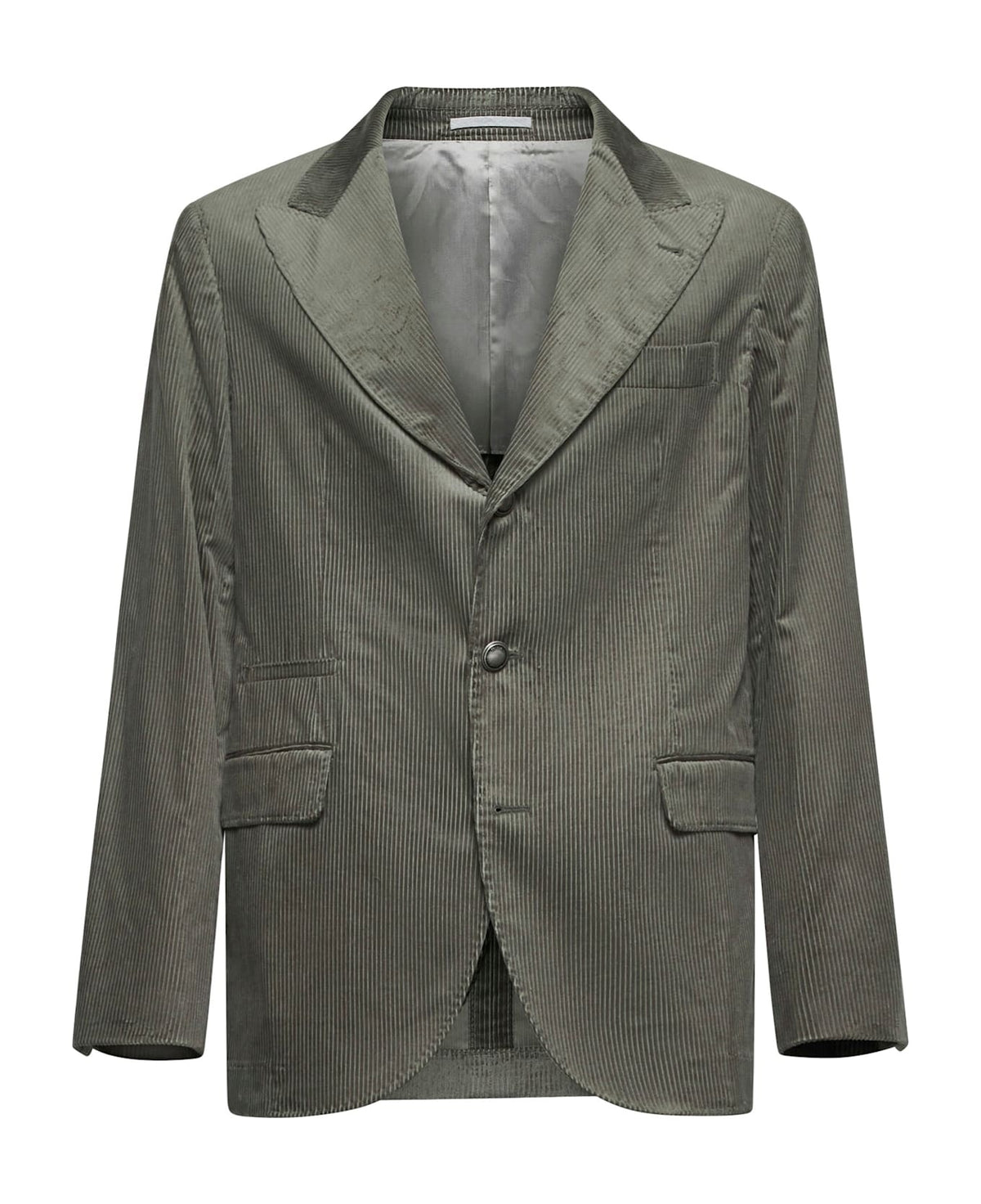 Brunello Cucinelli Army Cotton Coat
