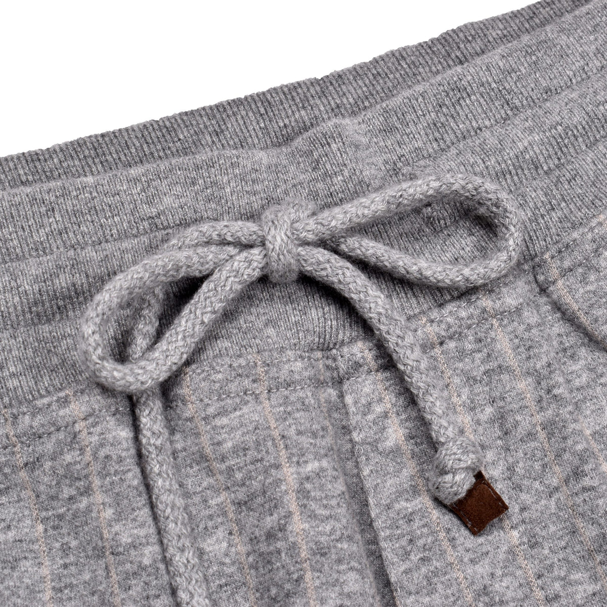 Brunello Cucinelli Gray Cashmere Joggers (Workout Pants)