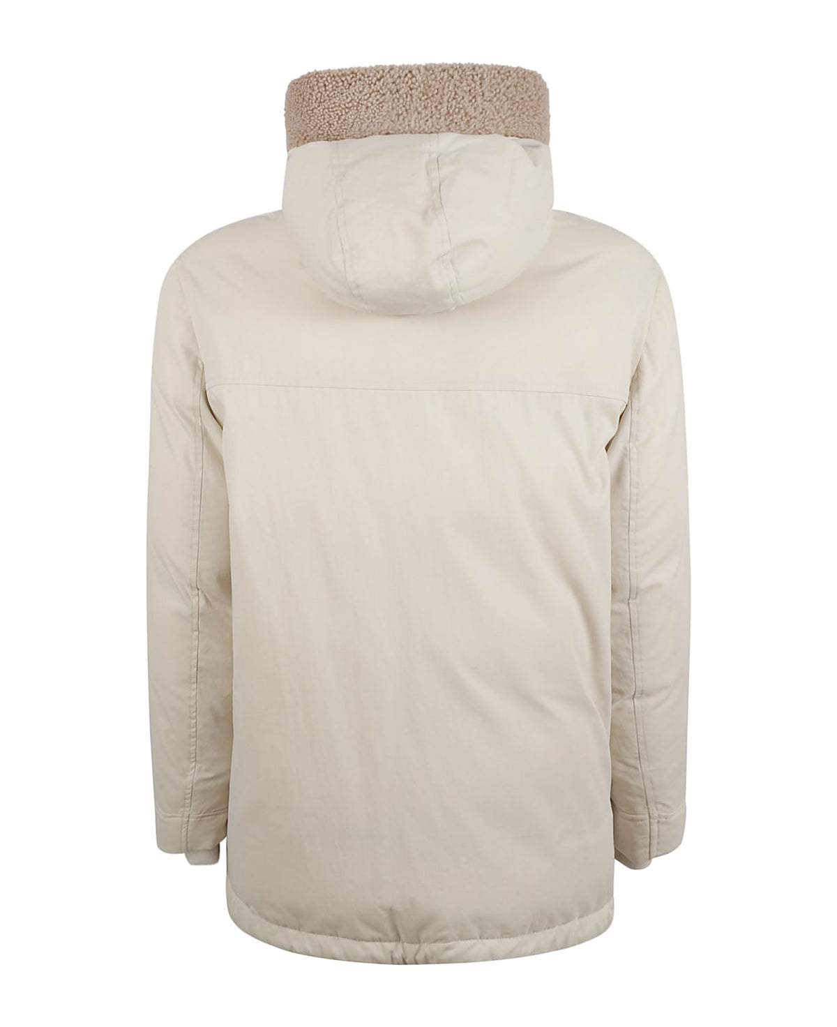 Brunello Cucinelli Multicolor Cotton Full-Length Jacket