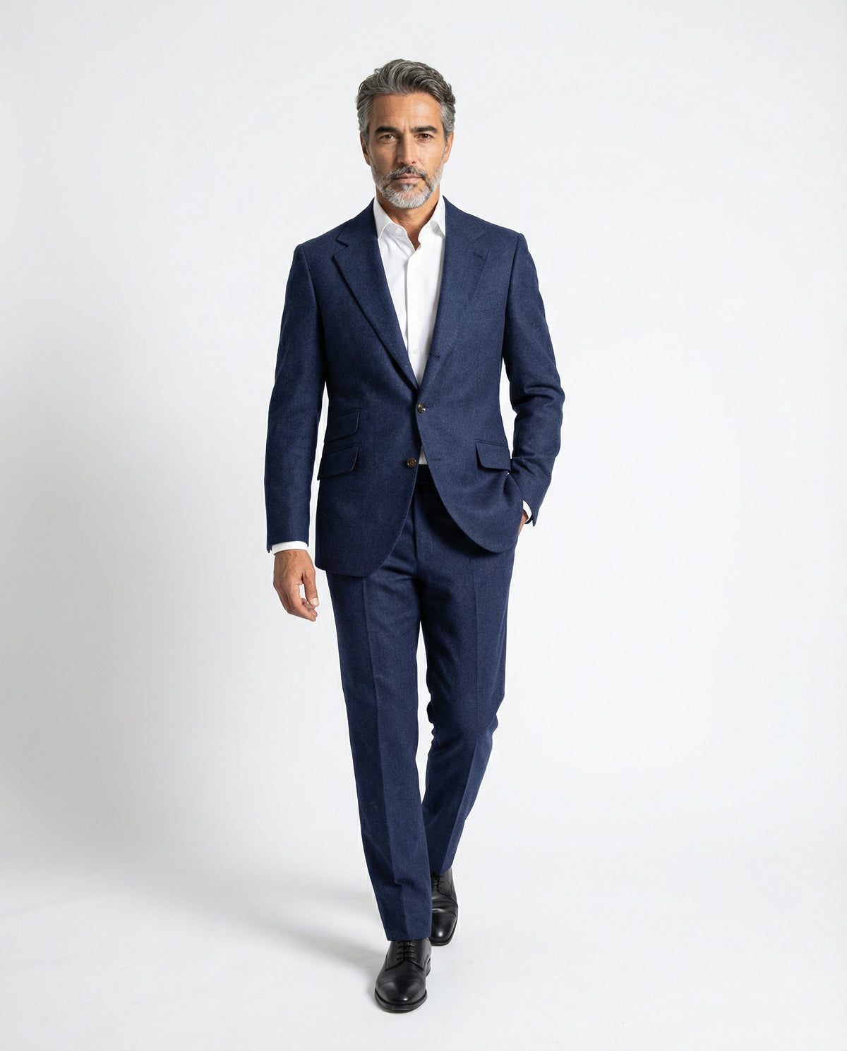 Brunello Cucinelli Blue Wool Blazer