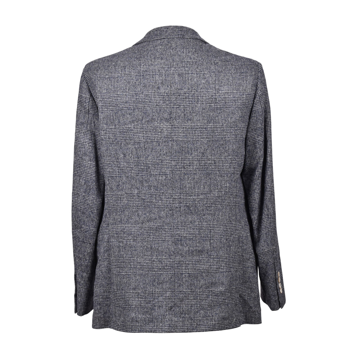Brunello Cucinelli Blue Leather Blazer