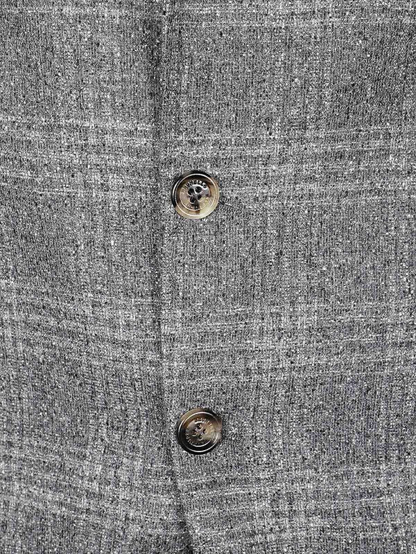 Brunello Cucinelli Gray Silk Two-Piece Suit