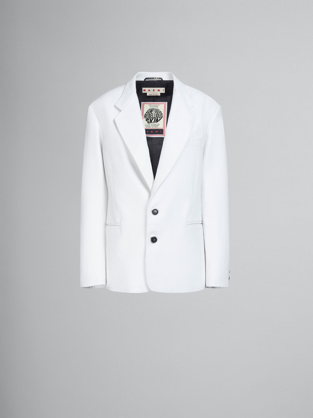 Marni White Fibres Jacket