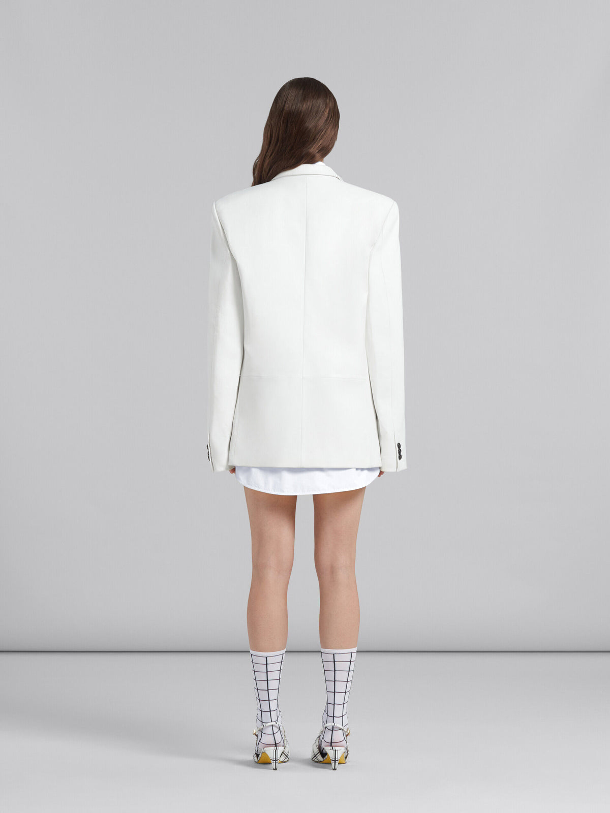 Marni White Fibres Jacket