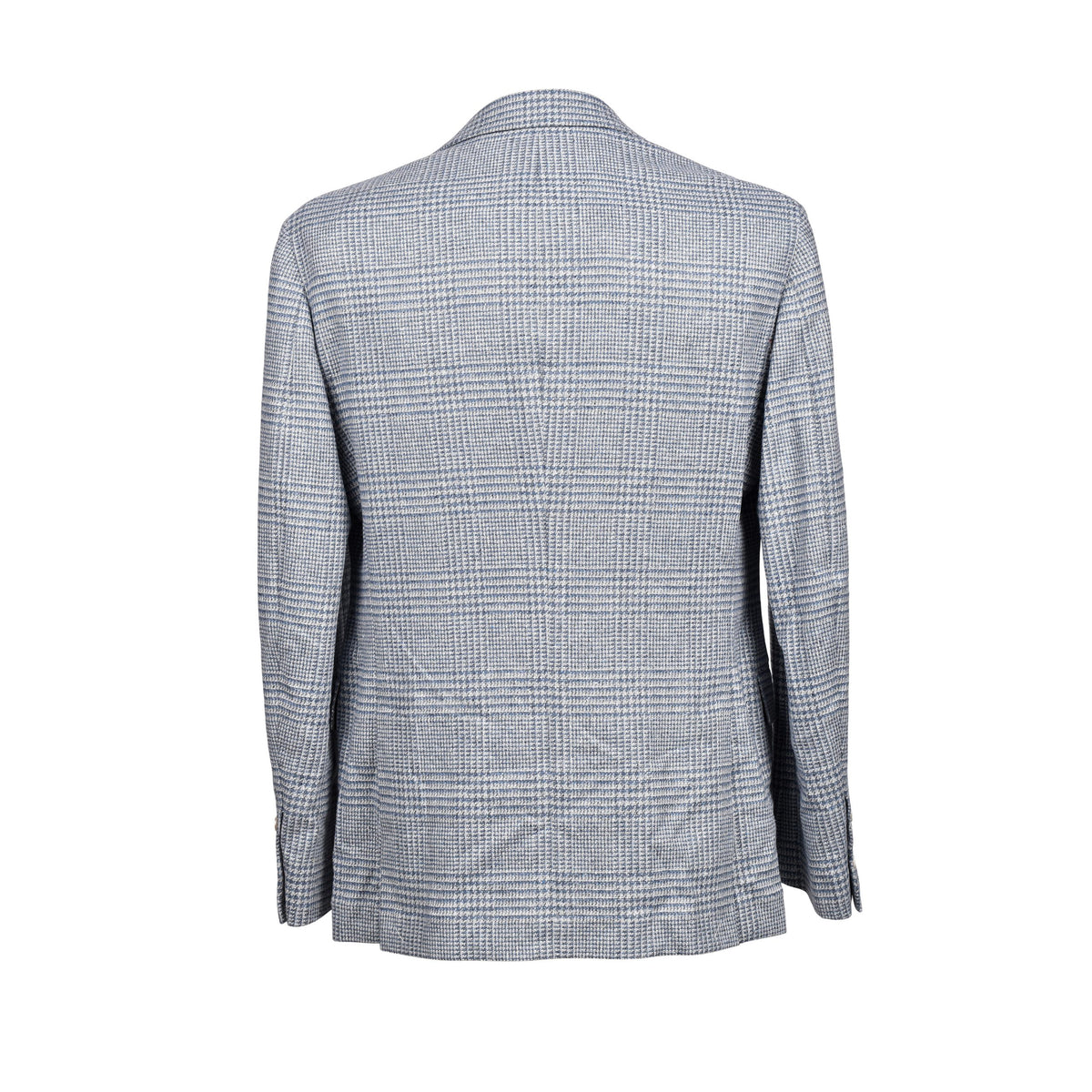 Brunello Cucinelli Light Blue Wool Two-Piece Suit