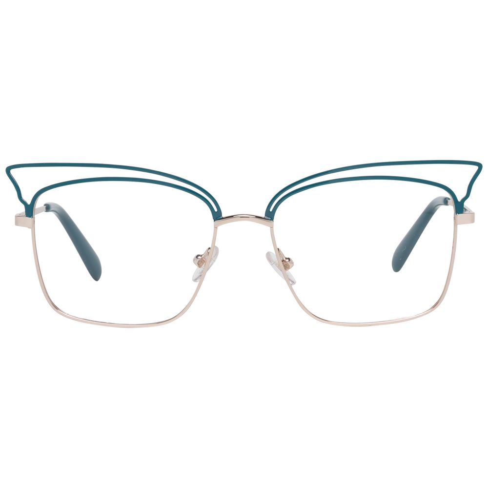 Emilio Pucci Turquoise Metal Glasses (Frames)