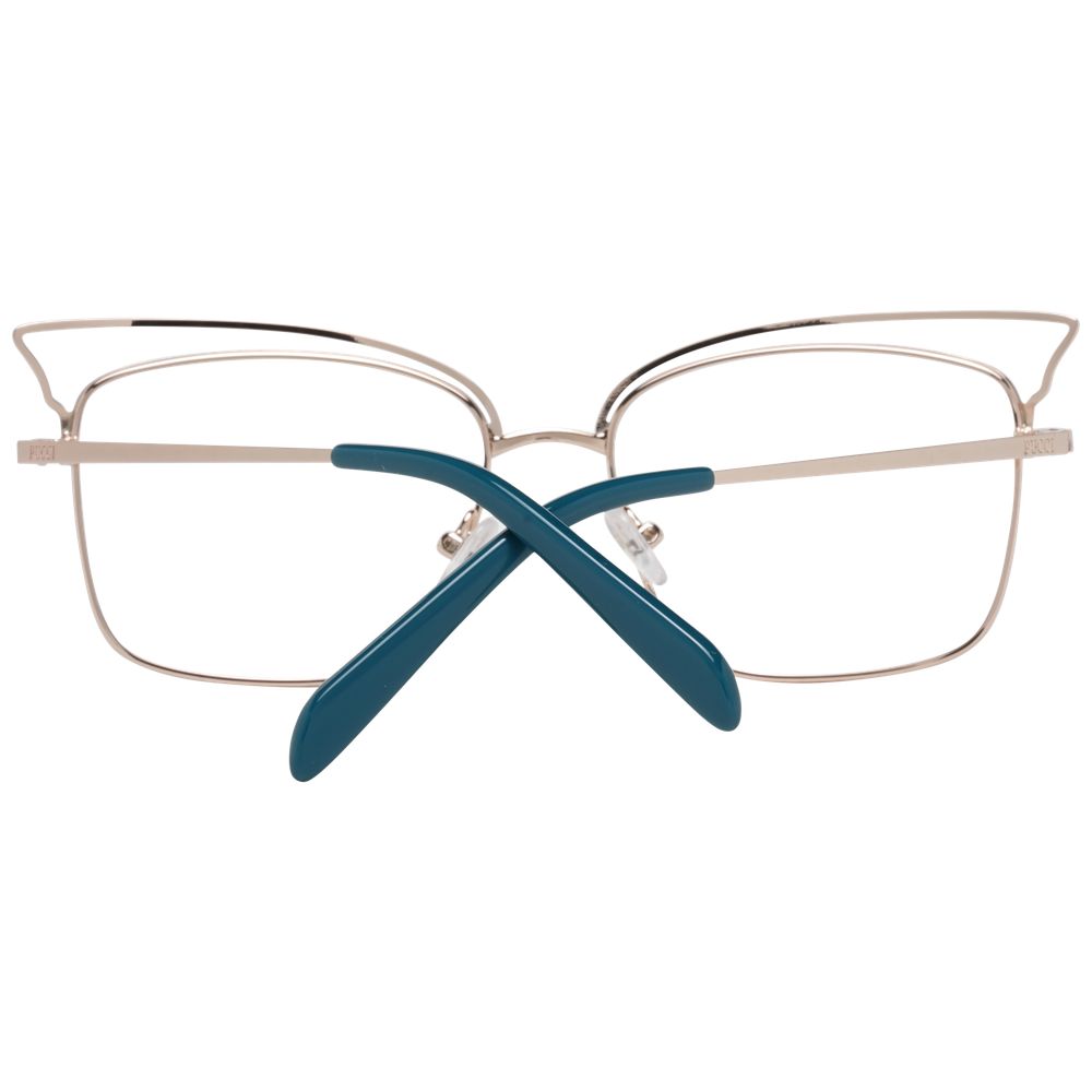 Emilio Pucci Turquoise Metal Glasses (Frames)