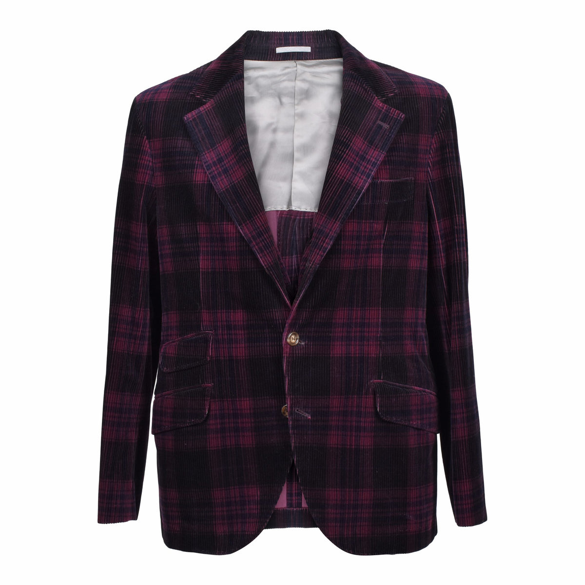 Brunello Cucinelli Bicolor Cotton Jacket