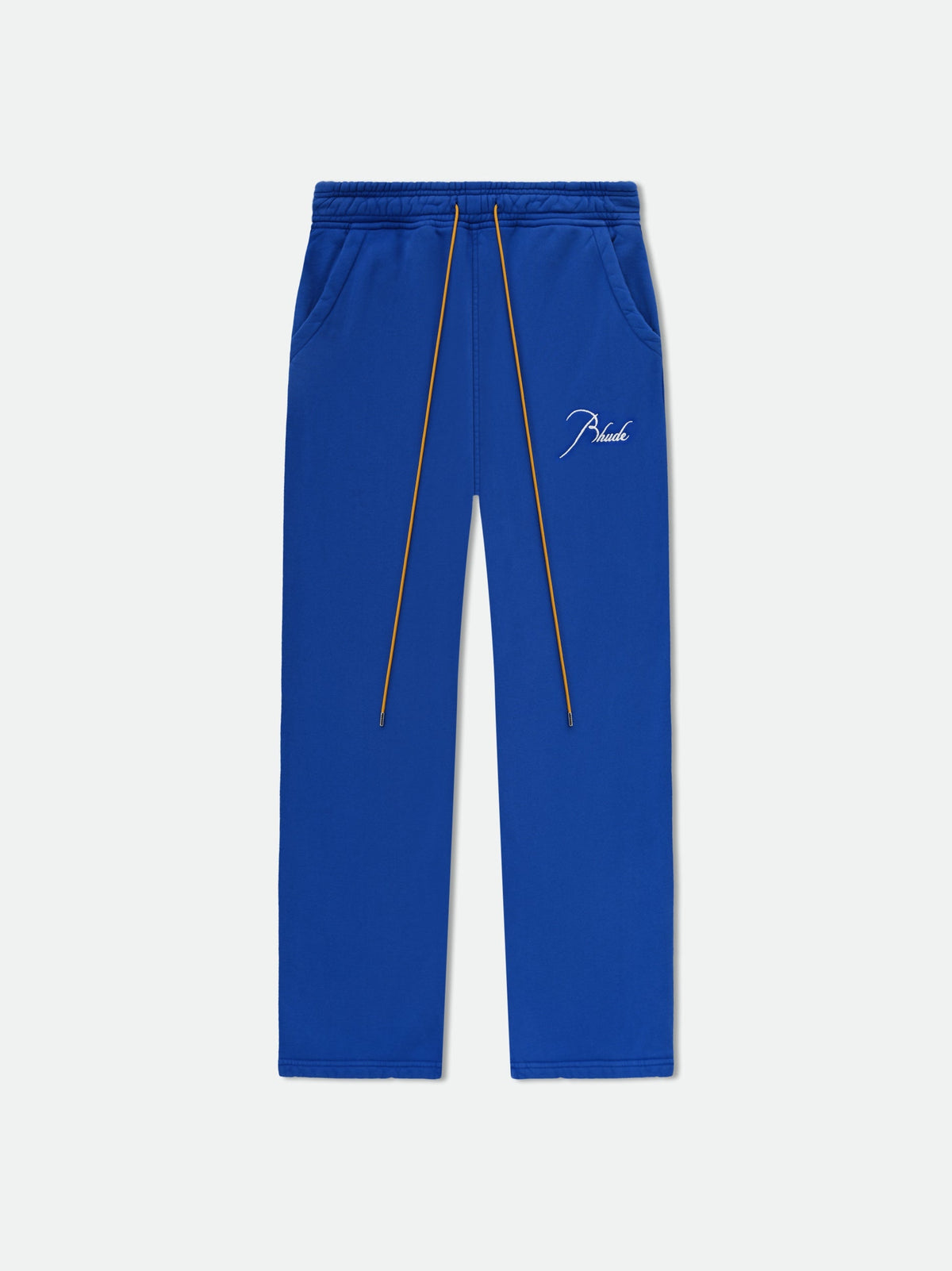 Rhude Blue Cotton Joggers (Workout Pants)