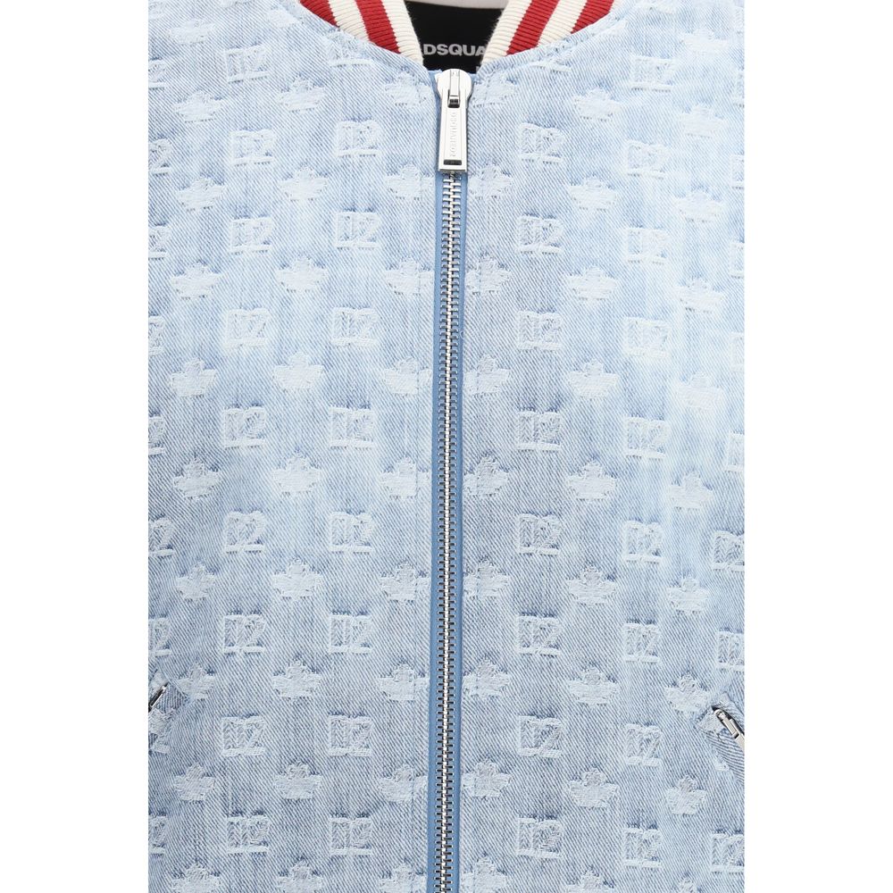 Dsquared² Multicolor Cotton Bomber