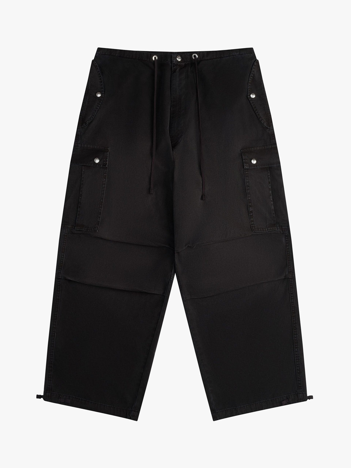 Rhude Black Cotton Cargo Pants