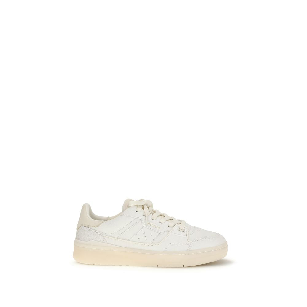 Axel Arigato White Calf Leather Bos Taurus Low Top Sneakers